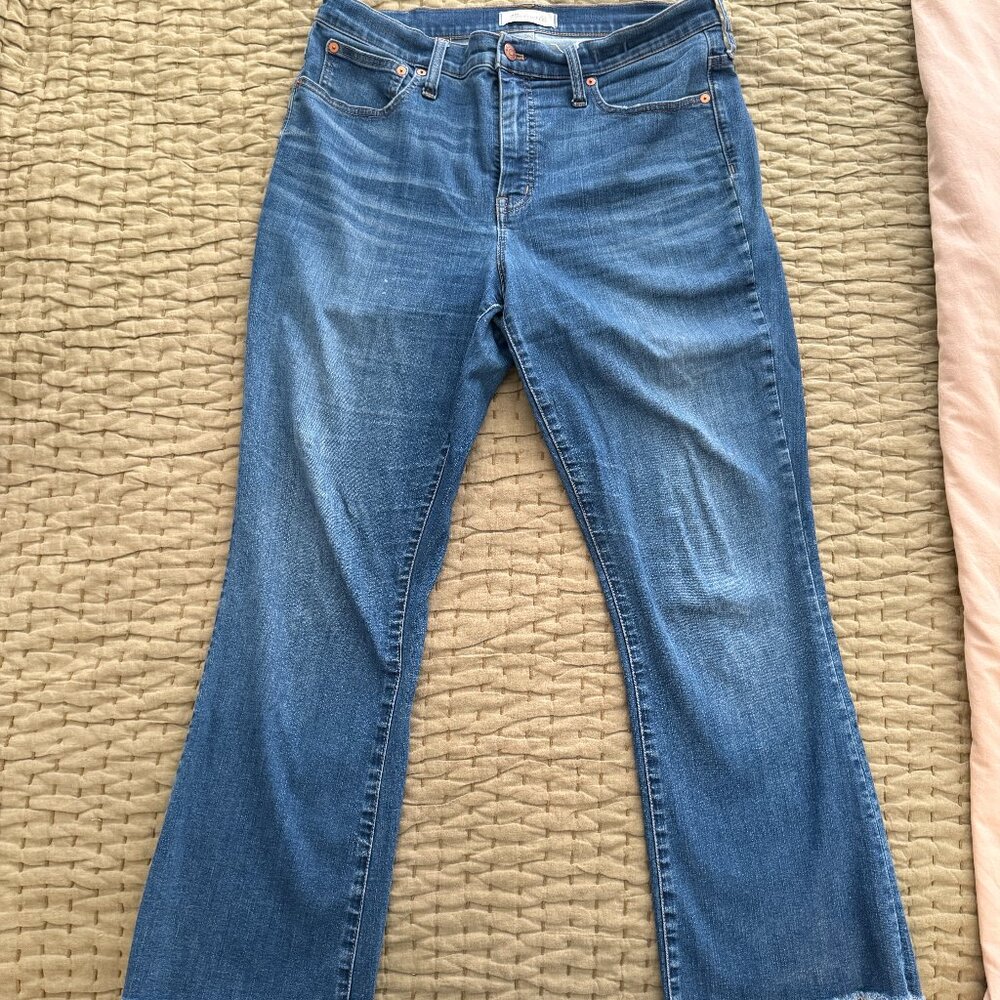 Madewell Tall Cali Demi Boot in Medium Wash